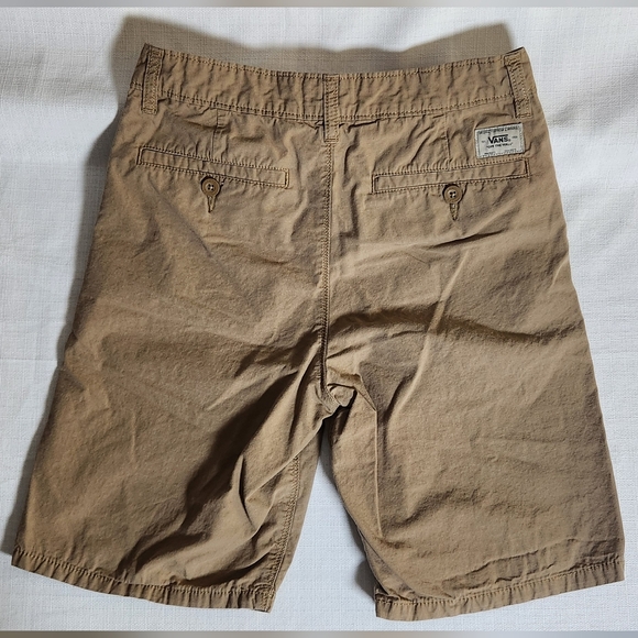 Boys 14Y Vans Off The Wall Tan shorts - Picture 6 of 6